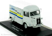 FOURGON TUBE CITROEN TYPE HY-1960 1//43 hachette PLATE FORME TV ORTF