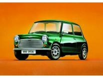 L'Austin Mini reproduite en miniature par la marque Heller