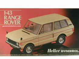 Le Range Rover de 1970 reproduite en miniature par la marque Heller