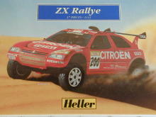 La Citroën ZX Rallye reproduite par Heller