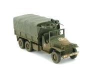 SOLIDO camion GMC transport de troupes a cabine bachée militaire 