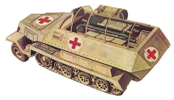 SDKFZ 251 Afrika korps SOLIDO militaire Décalcomanies 