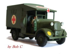 Britains Ambulance Militaire Avec Boite - Figurine Miniature Collection