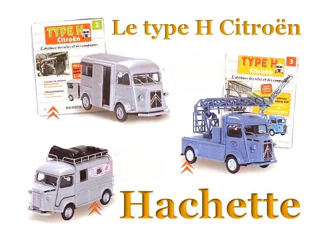 Miniature Citroën Type H Autocar 1952 Eligor Hachette 1/43 - Neuve