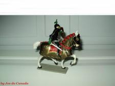 Figurine Starlux - Général Du 1er Empire à Cheval - 1:32 (60mm) - Français - Très Bel État