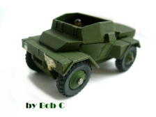 DINKY TOYS 1 plot stabilisateur KAKI UK remorque militaire fusée corporal ( R147