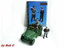 FC MODEL TREND Figurine Résine 48437 Soldats Allemands Tombés Au Combat Wwii 148