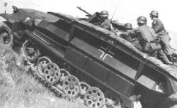 Véhicule Militaire Solido 1/50 – 251/227, Vert Armée, Made In France (1964)
