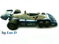 Maquette Tamiya Tyrrell P34 6 Roues – Jody Scheckter – Echelle 1/20 – Réf GC 2001