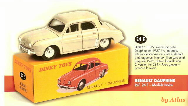 Dinky Toys Atlas '60 - 1:43 - 6 voitures avec fascicule
