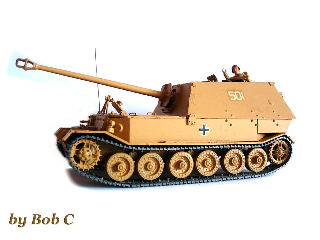 Maquette voiture : Model Set : Char militaire Tigre II Königstiger