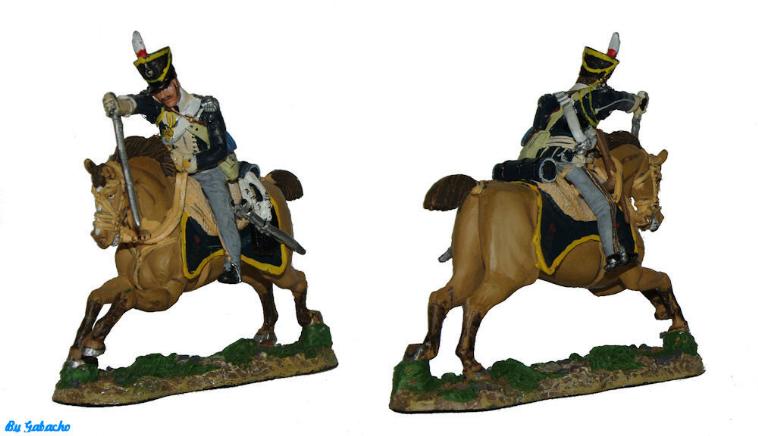 Figurine Del Prado Cavalier Cosaque Krakus Avec Fascicule 68 - Cavalerie Italienne, Cheval