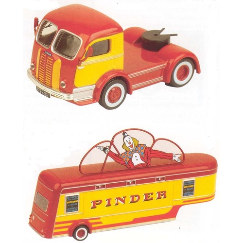 Le camion tracteur PANHARD IE45 - 1/64 - Pinder-Jean Richard Circus
