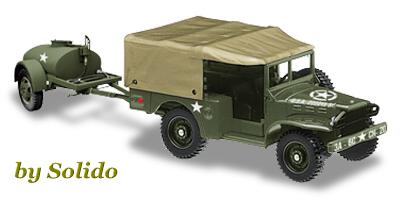 Solido militaire le dodge 4x4 M6x37 neuf avec accessoires 128