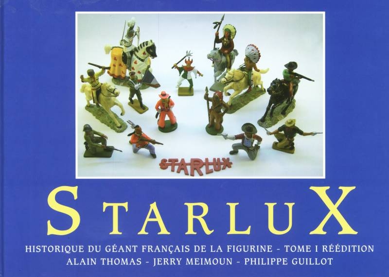 Vieux Soldats Indiens Starlux Avec Canoé, Tipi Et Feu - Jouet Vintage Collection