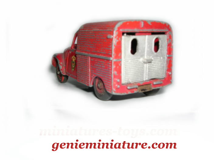 Dinky toys 25d fourgonnette incendie aurhentique - Modélisme