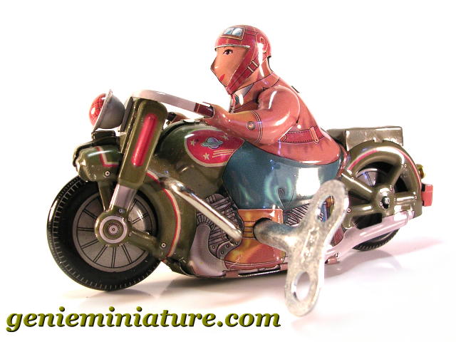 Moto Jouet à Friction Winner 93 - Inde 1993 - État Neuf Avec Boîte (État Correct)