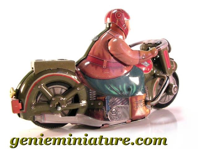 Jouet Moto En Tôle à Friction Winner 93 - Inde 1993 - Neuf Avec Boîte (état Correct)