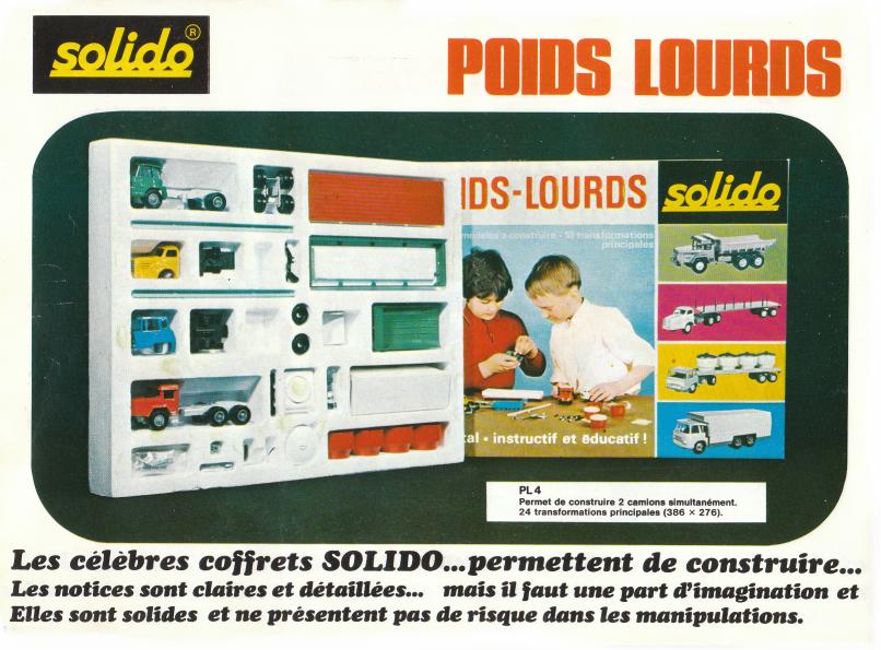 CAMION SOLIDO DEMONTABLE Notice De Montage Unic Willeme Bernard Berliet