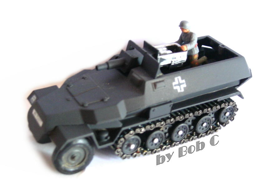 SOLIDO, Char blindé SDKFZ 251 allemand militaire verem